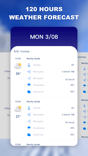 Weather app - Radar & Widget APK screenshot
