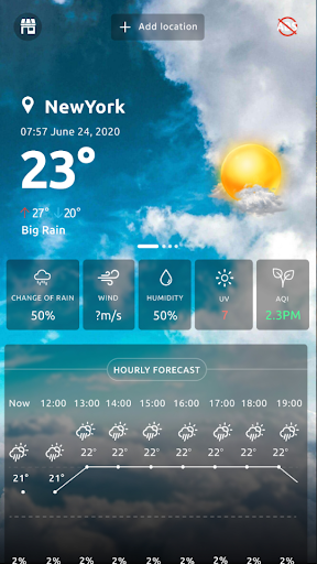 Weather App - Weather Channel APK screenshot