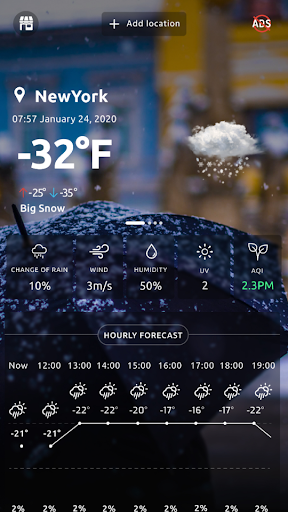 Weather App - Weather Channel APK screenshot