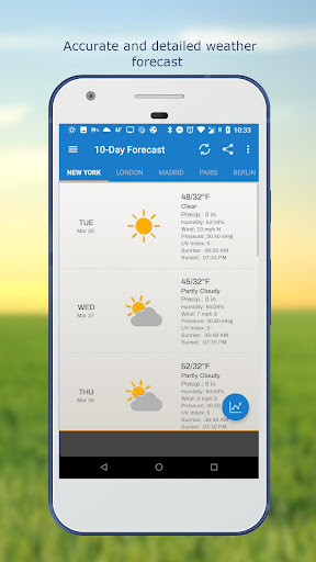Виджет погоды и часов APK screenshot