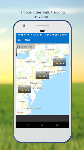Виджет погоды и часов APK screenshot