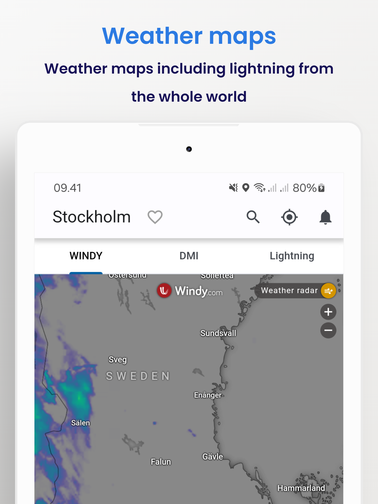 Weather From DMI and YR APK screenshot