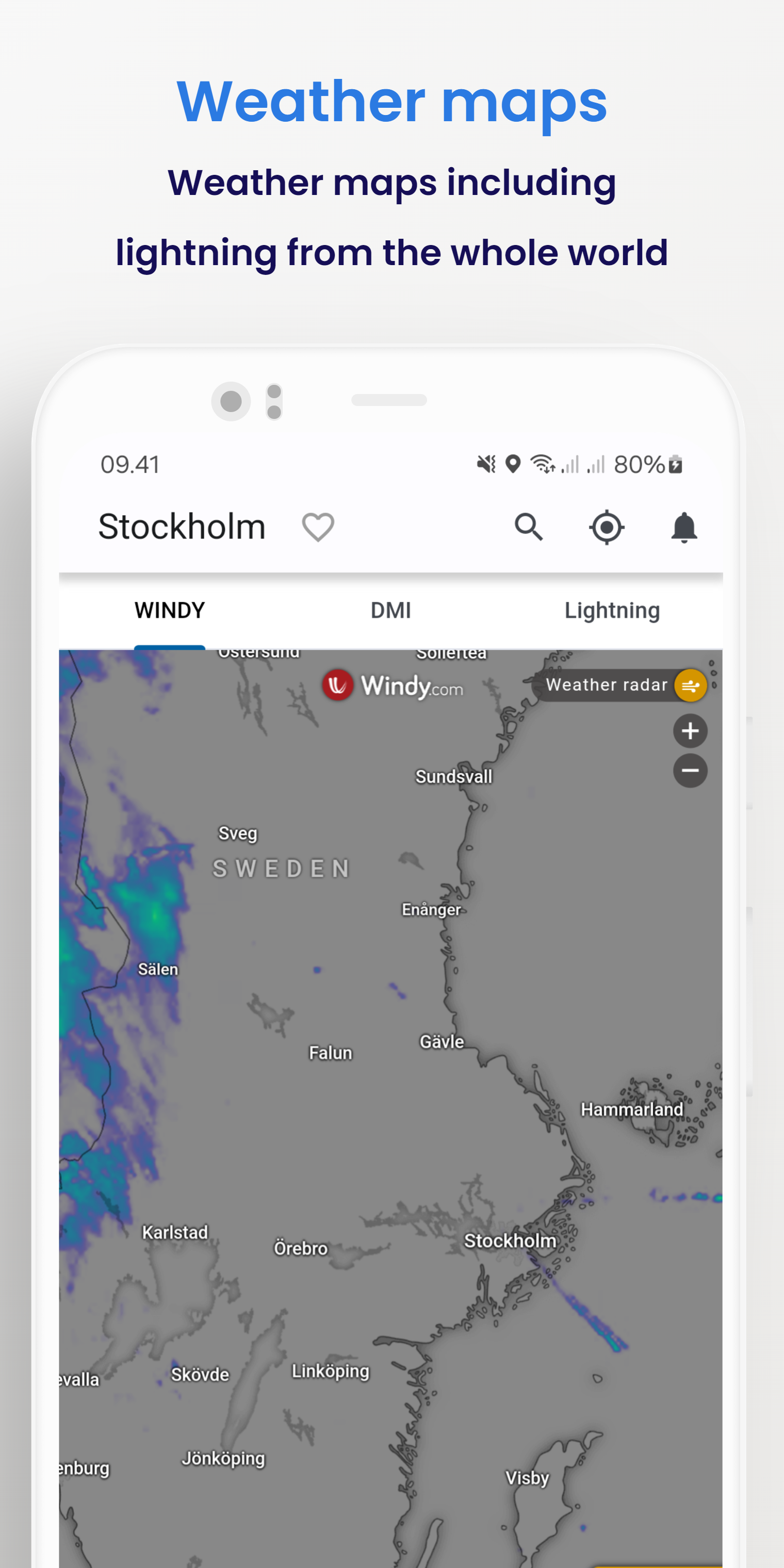 Weather From DMI and YR APK screenshot