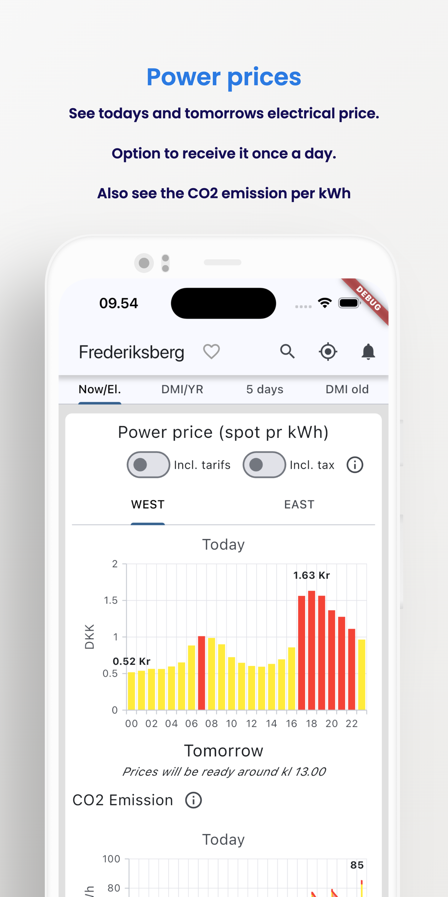 Weather From DMI and YR APK screenshot