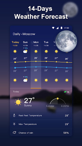 Weather Live: Weather Forecast APK screenshot