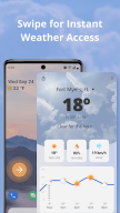 Weather Now Launcher - Radar APK screenshot