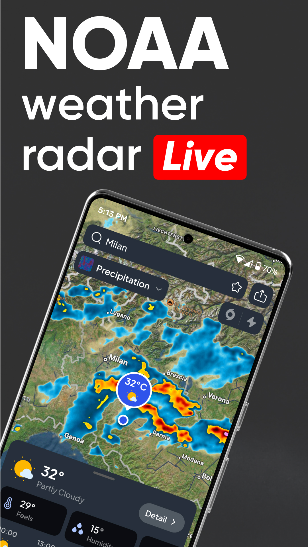 Weather Radar Live Map APK screenshot