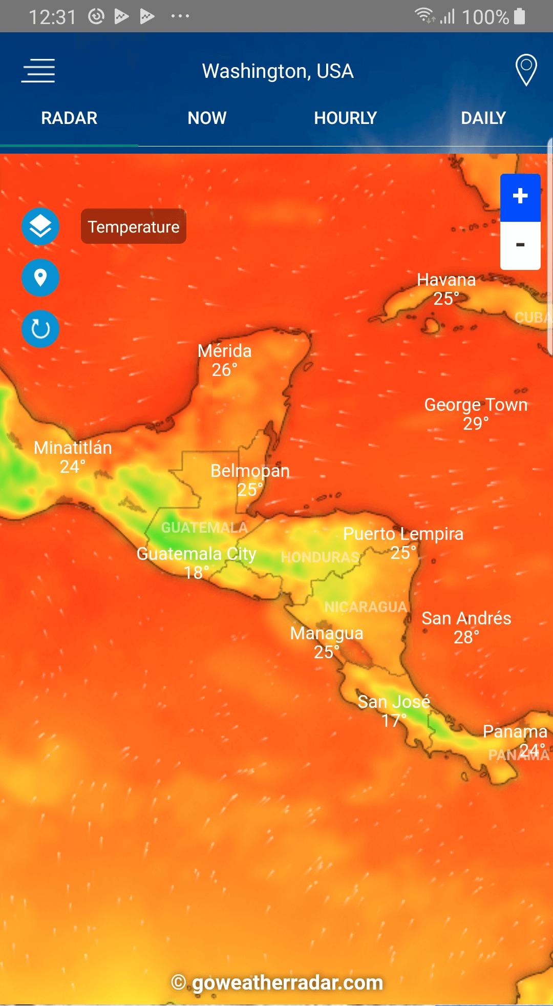 Weather Radar - Windy, rain ra APK screenshot
