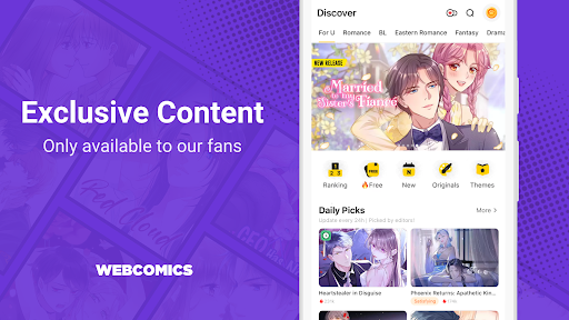 WebComics APK screenshot