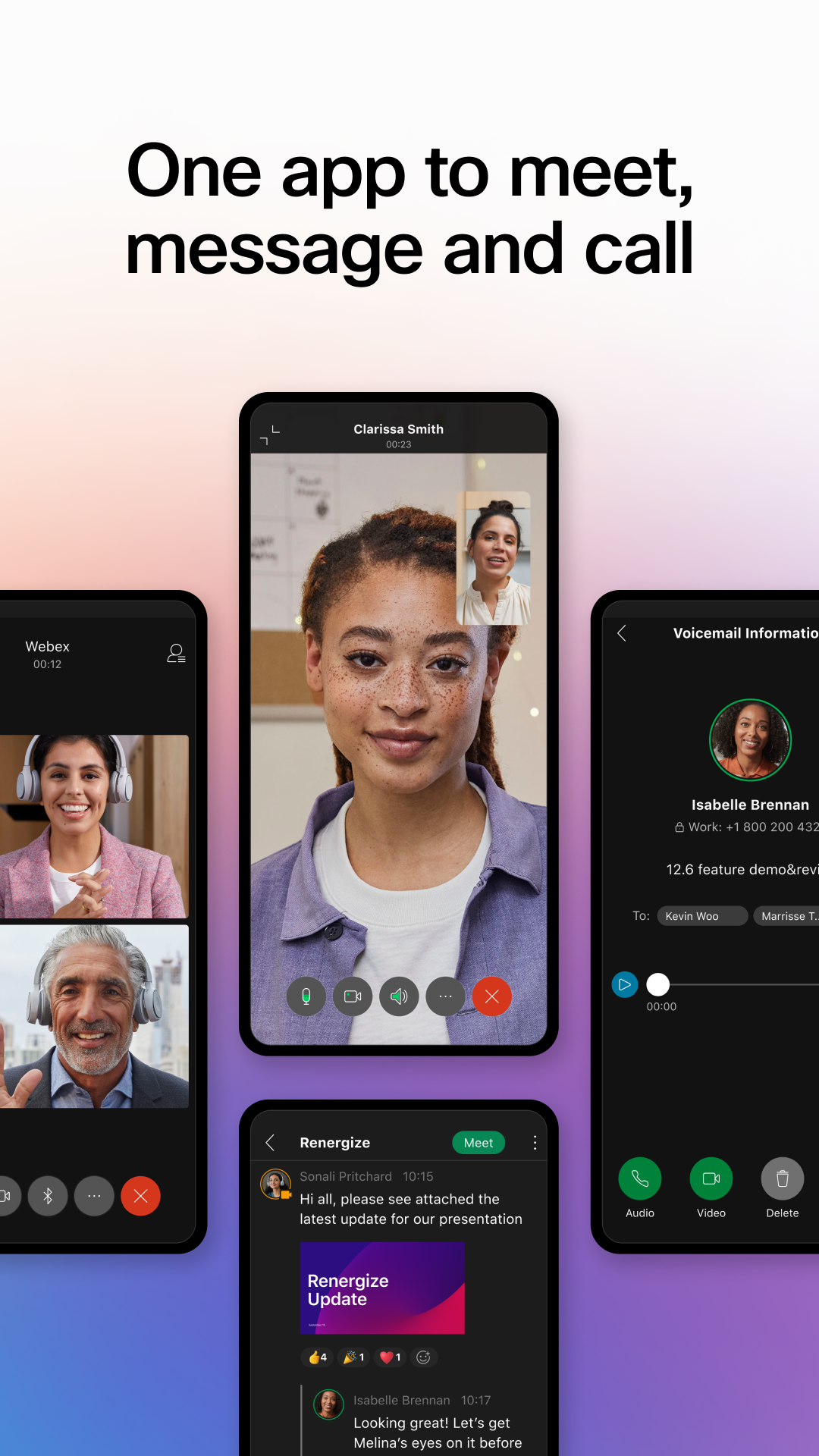 Webex APK screenshot