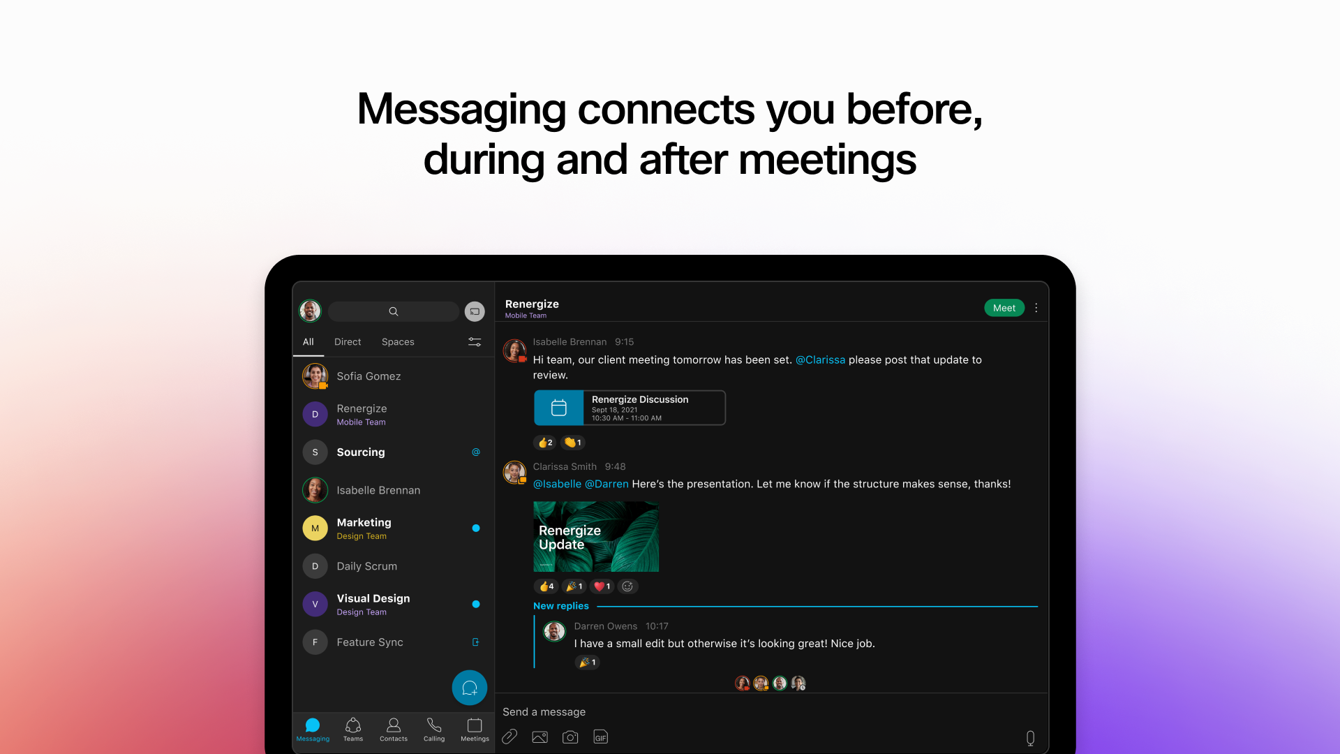 Webex APK screenshot