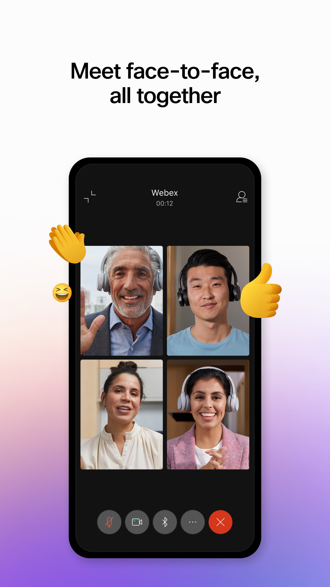 Webex APK screenshot