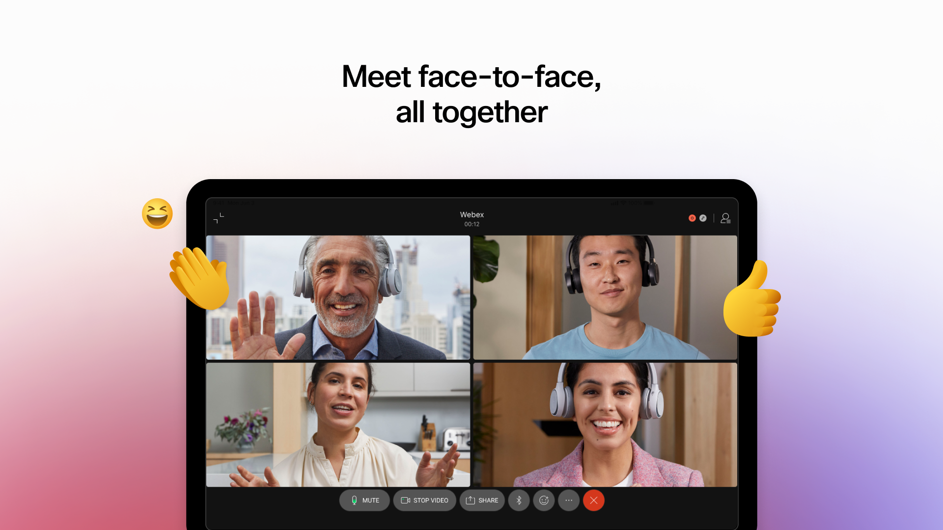 Webex APK screenshot