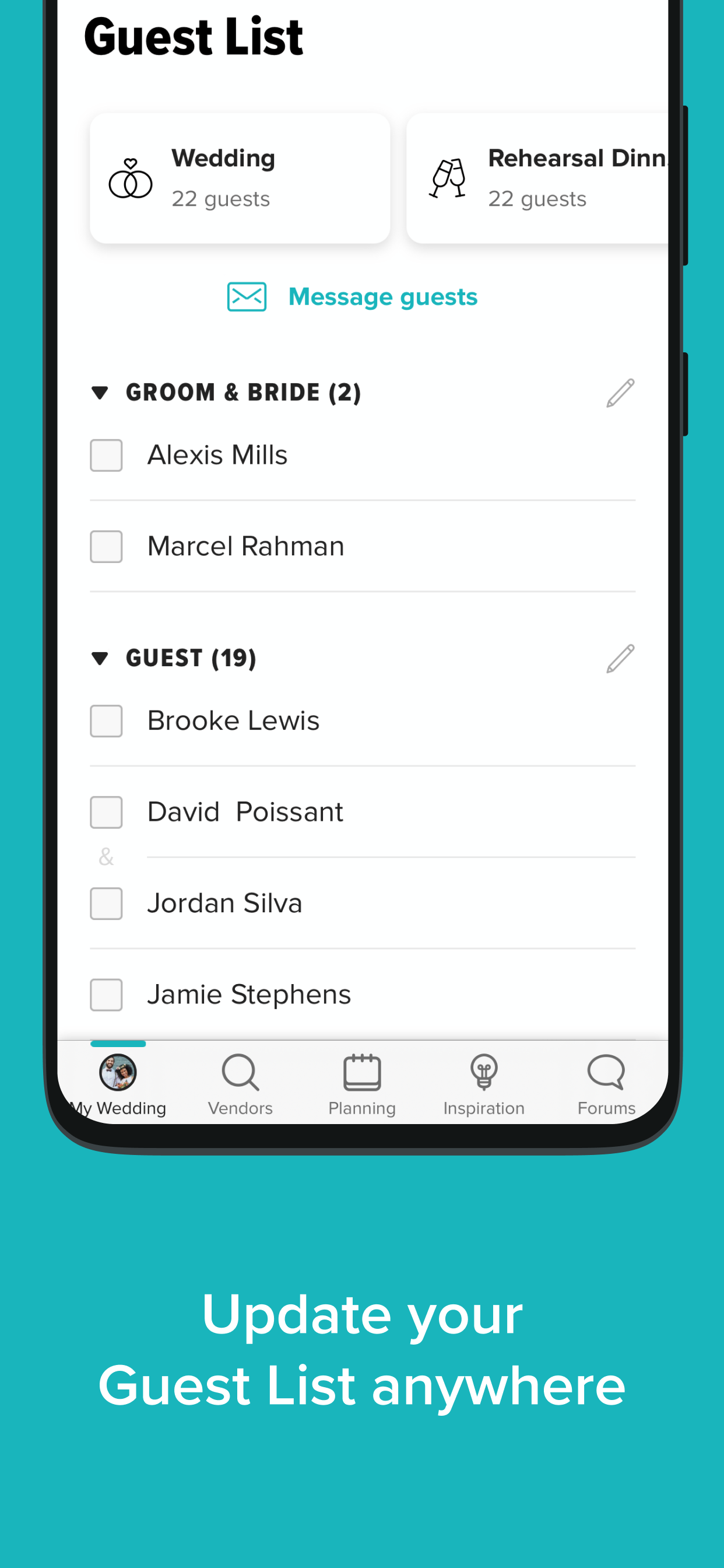 Wedding Planner by WeddingWire APK screenshot