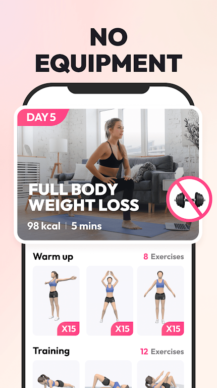 Weight Loss for Women: Workout APK screenshot