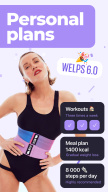 WELPS: daily exercise planner screenshot
