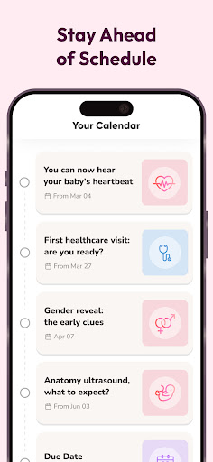 WeMoms Pregnancy Baby Tracker APK screenshot