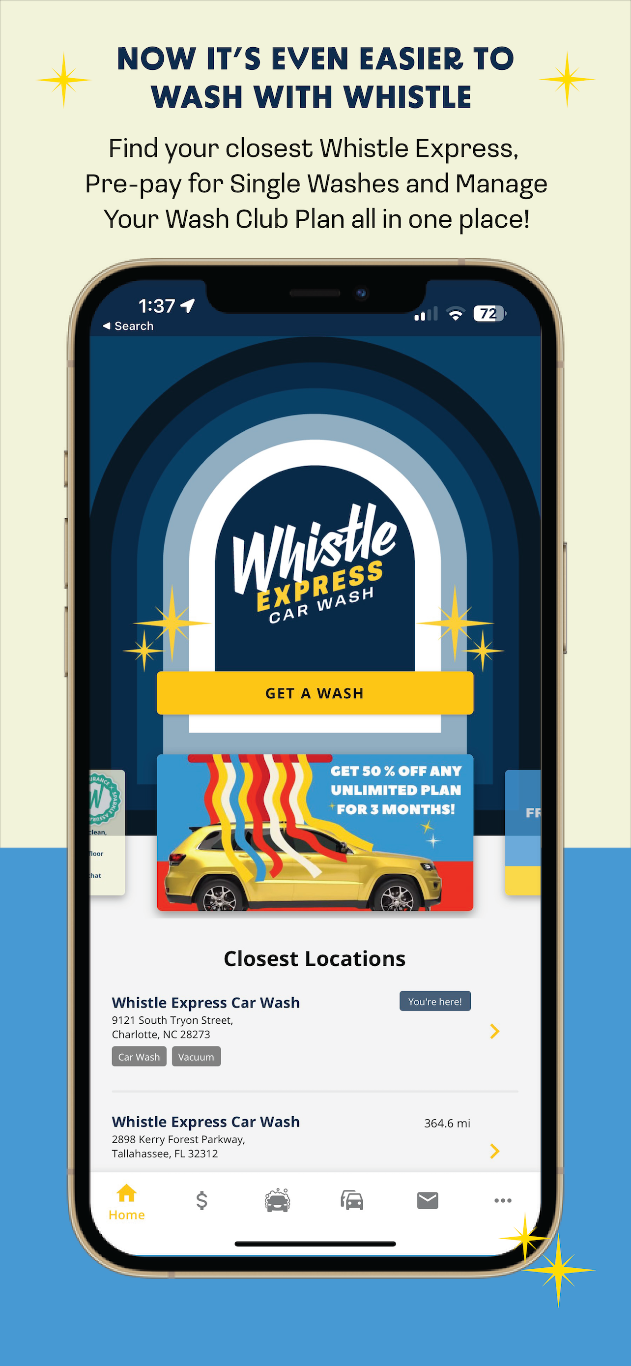 Whistle Express Car Wash APK screenshot
