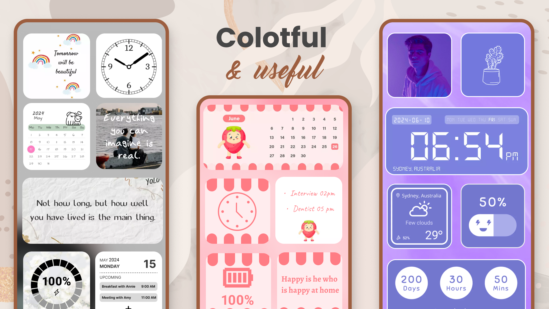 Widget 2025: Aesthetic Widgets APK screenshot