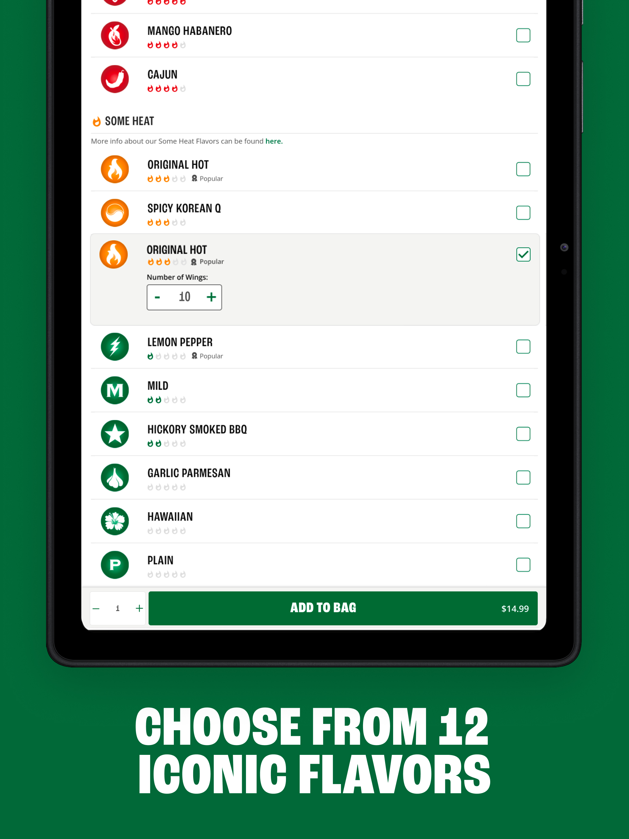 Wingstop APK screenshot