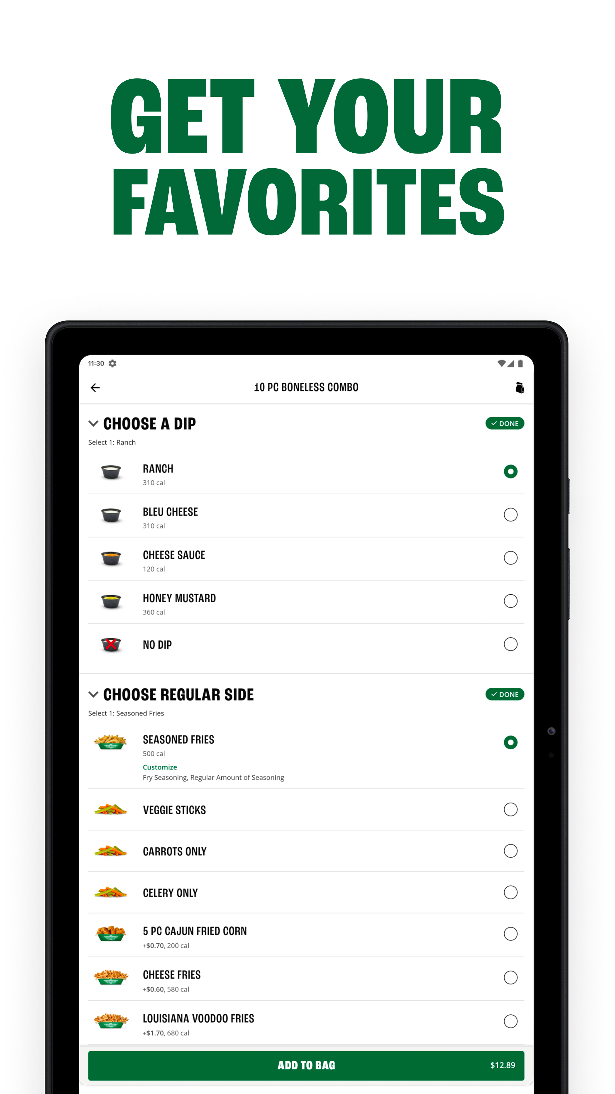 Wingstop APK screenshot