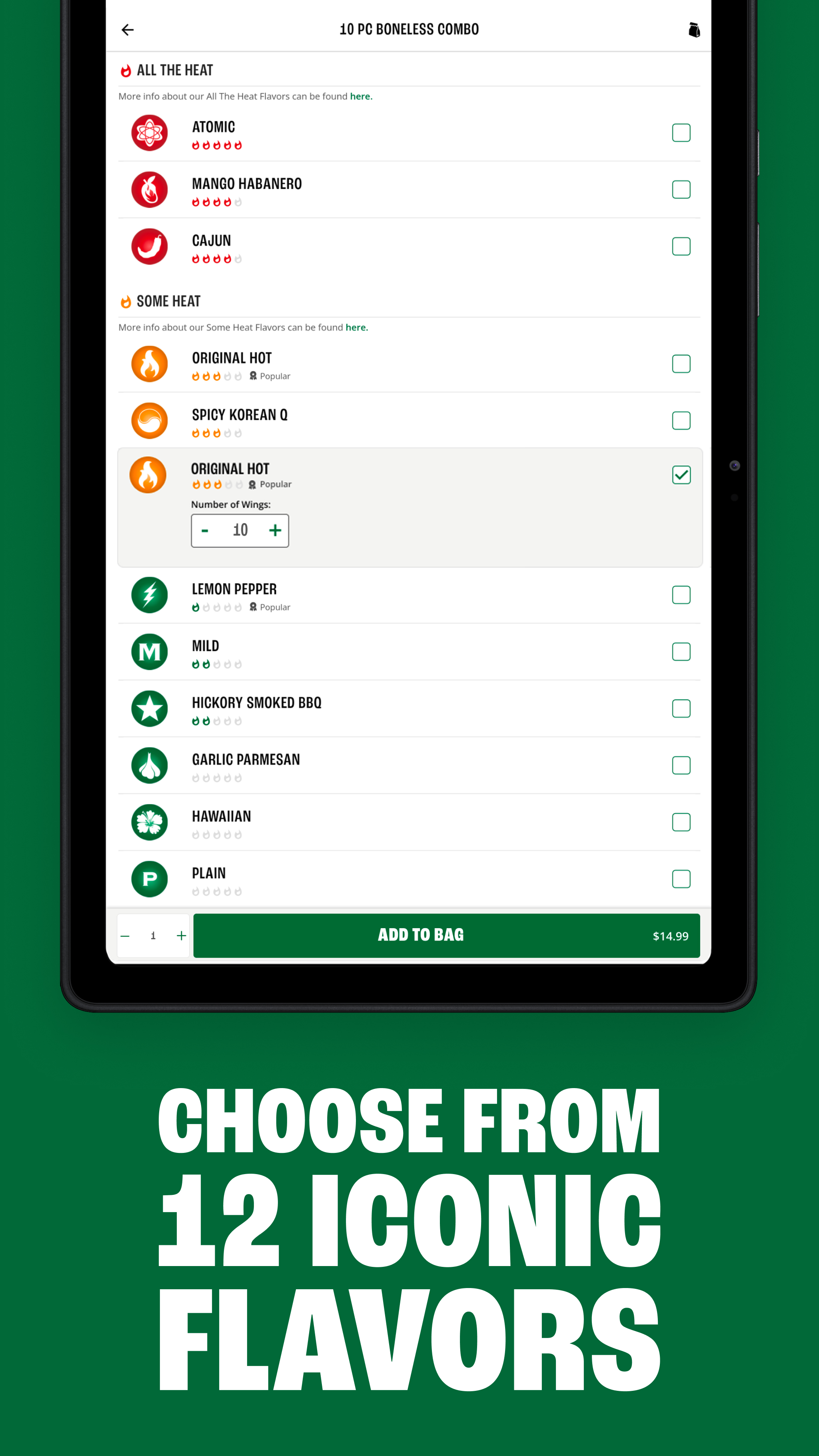 Wingstop APK screenshot