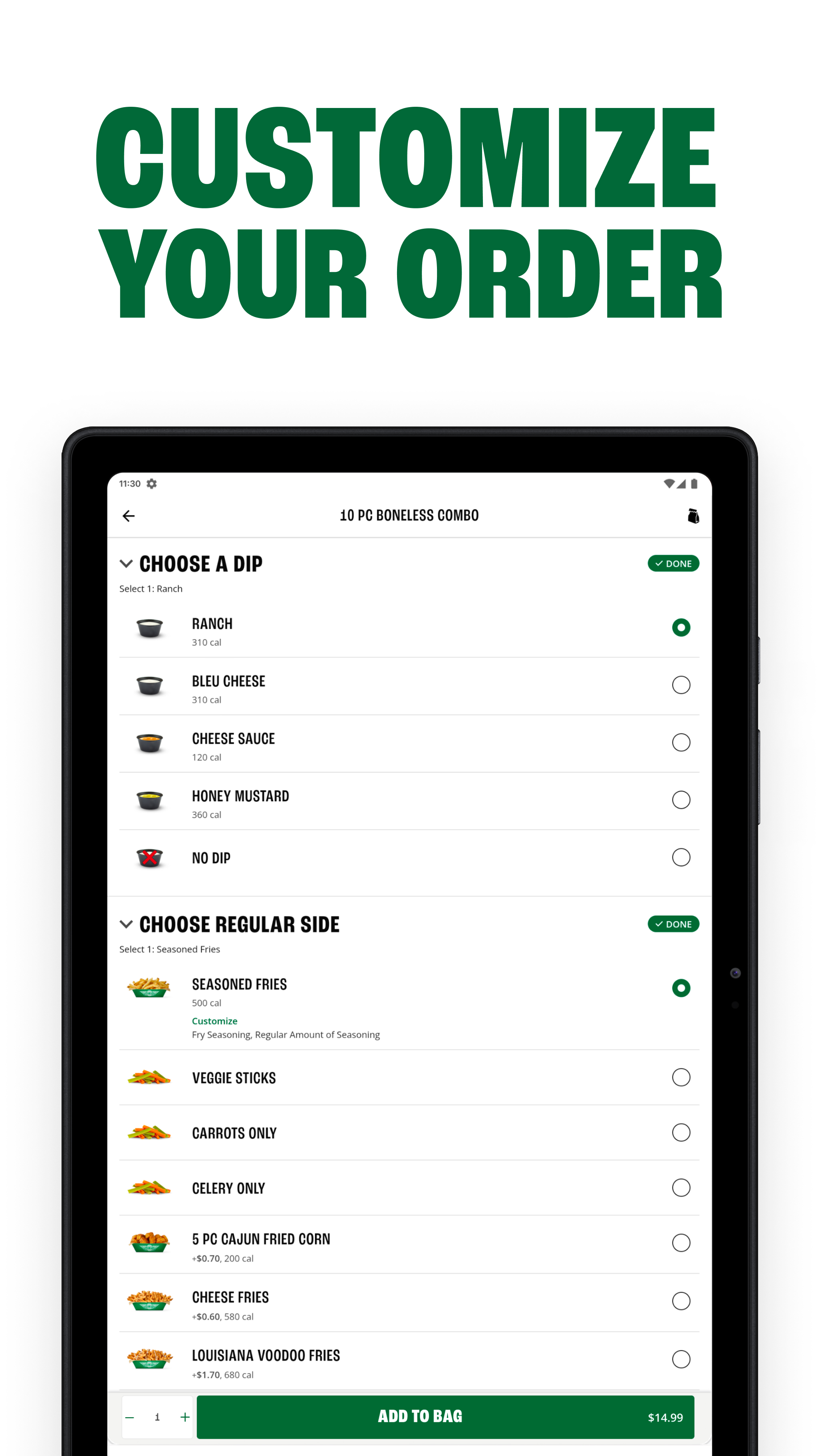 Wingstop APK screenshot