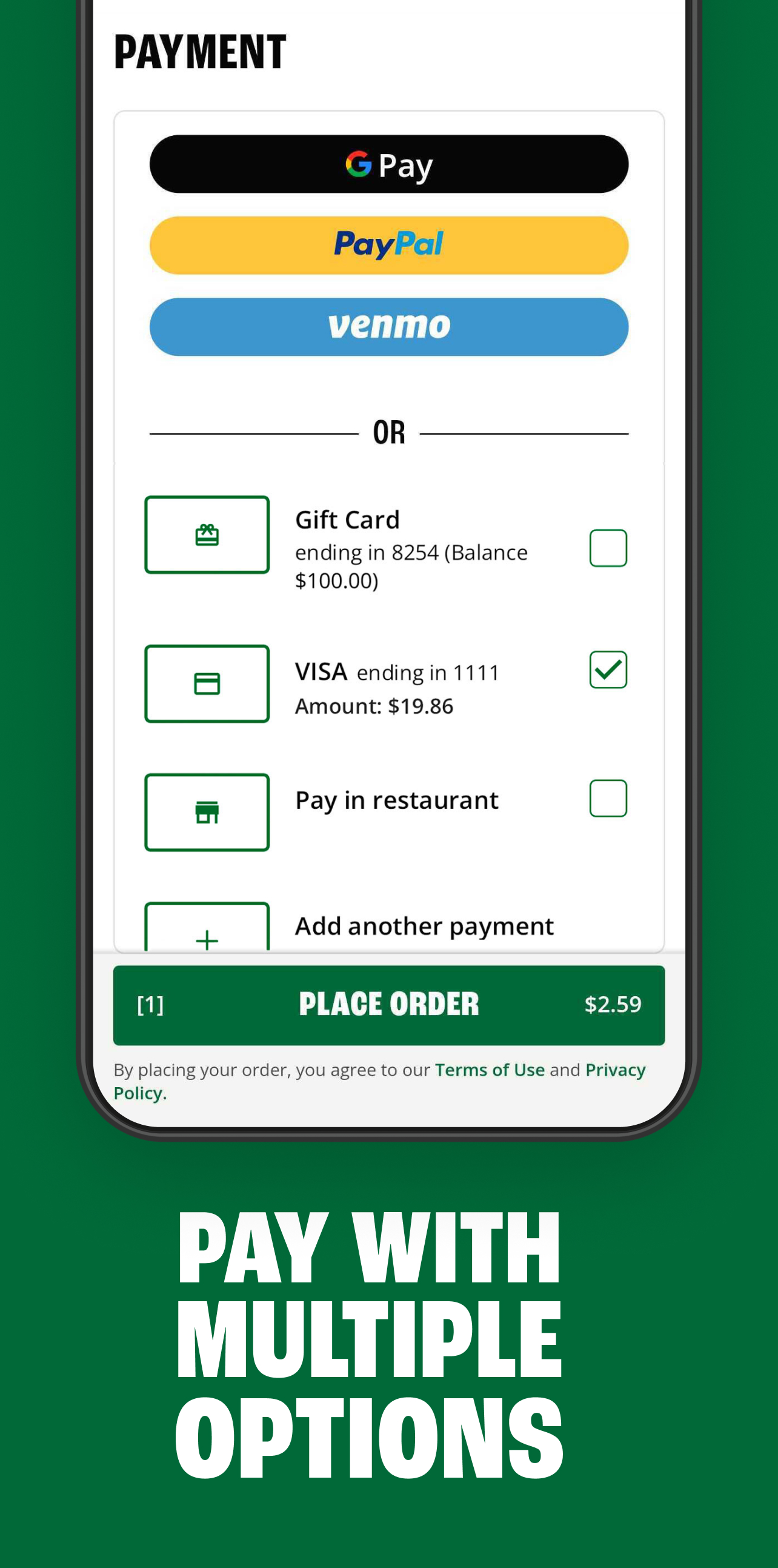 Wingstop APK screenshot