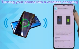 Wireless charge Phone to Phone APK screenshot