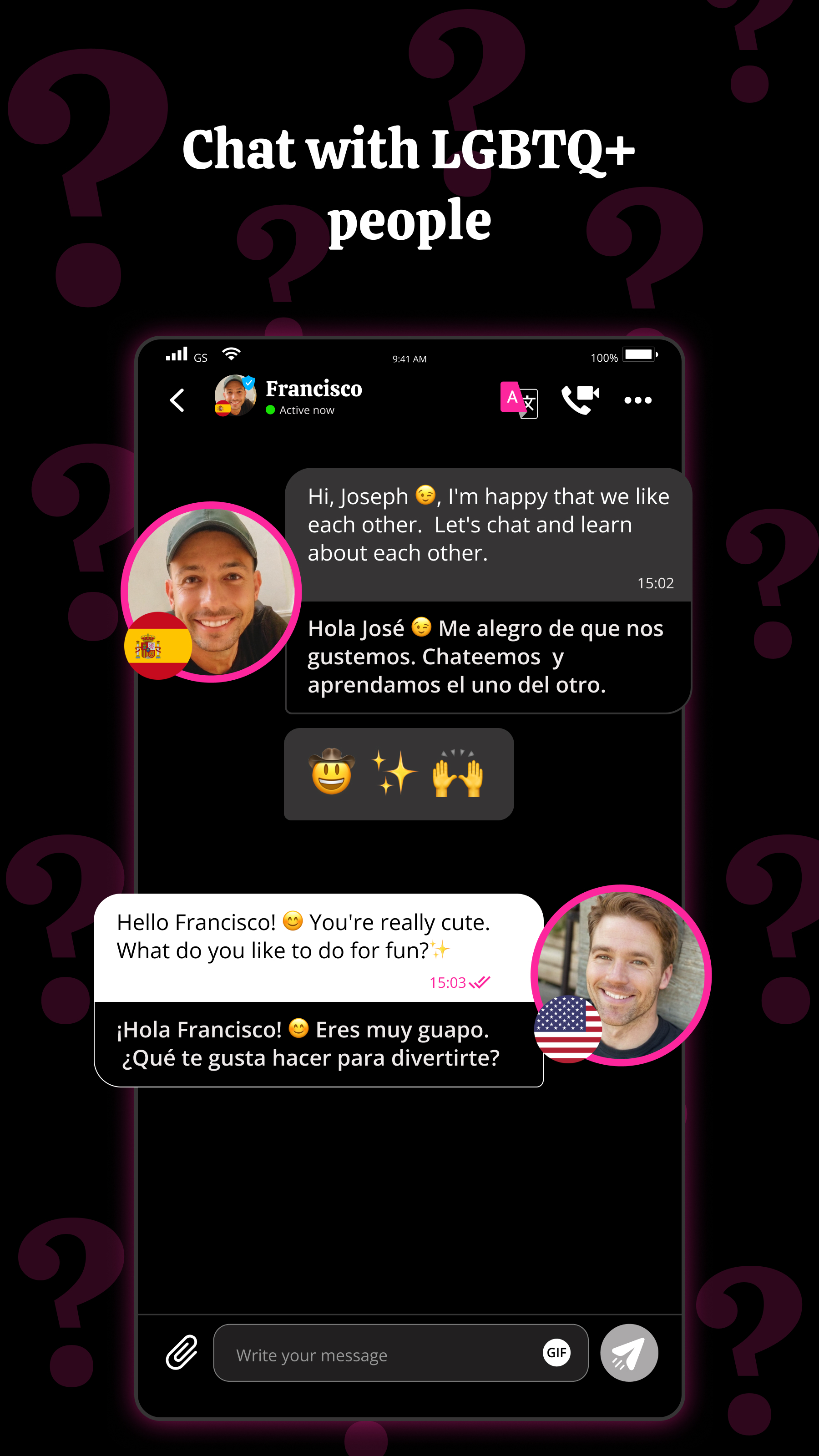 Wonder - Gay Dating Worldwide APK screenshot