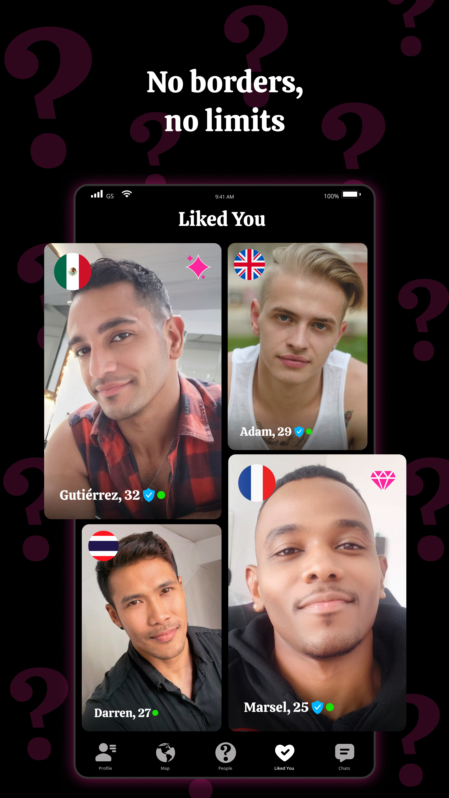 Wonder - Gay Dating Worldwide APK screenshot
