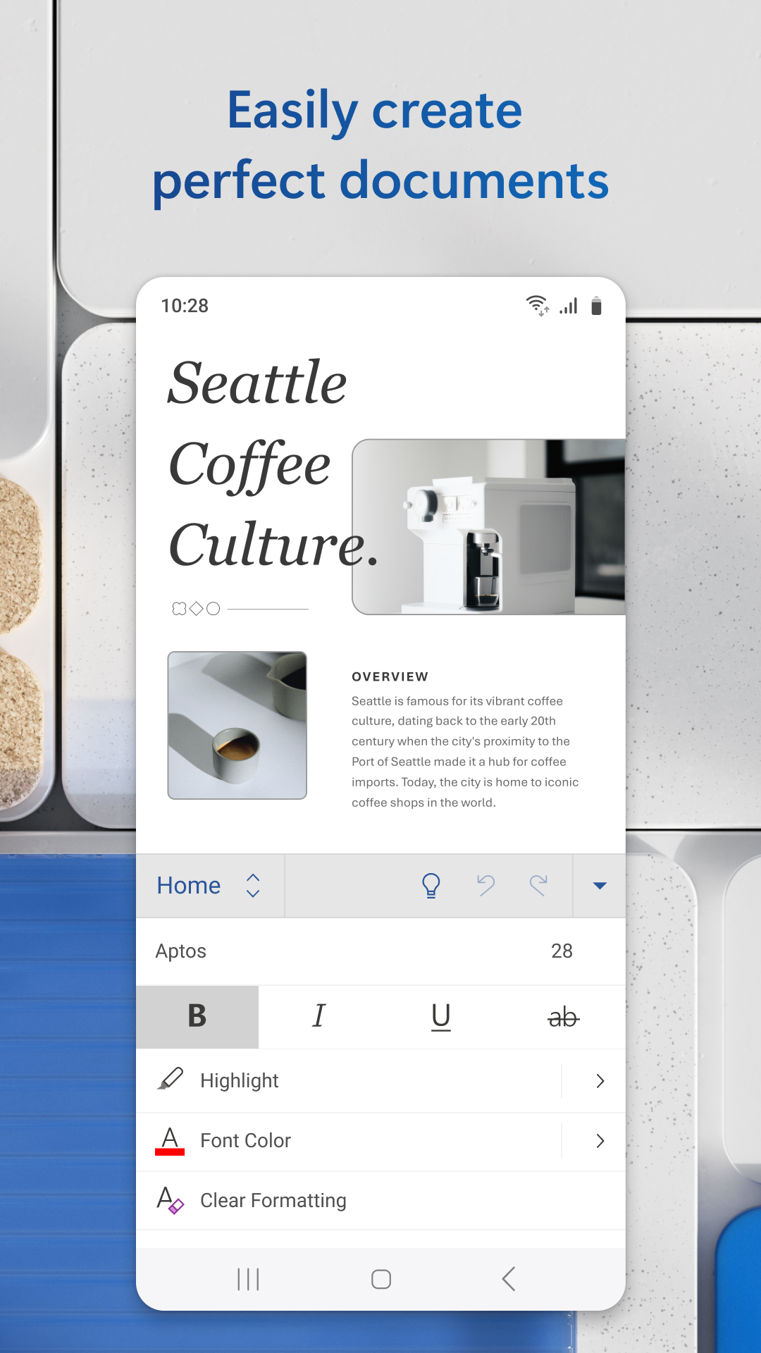 Microsoft Word APK screenshot