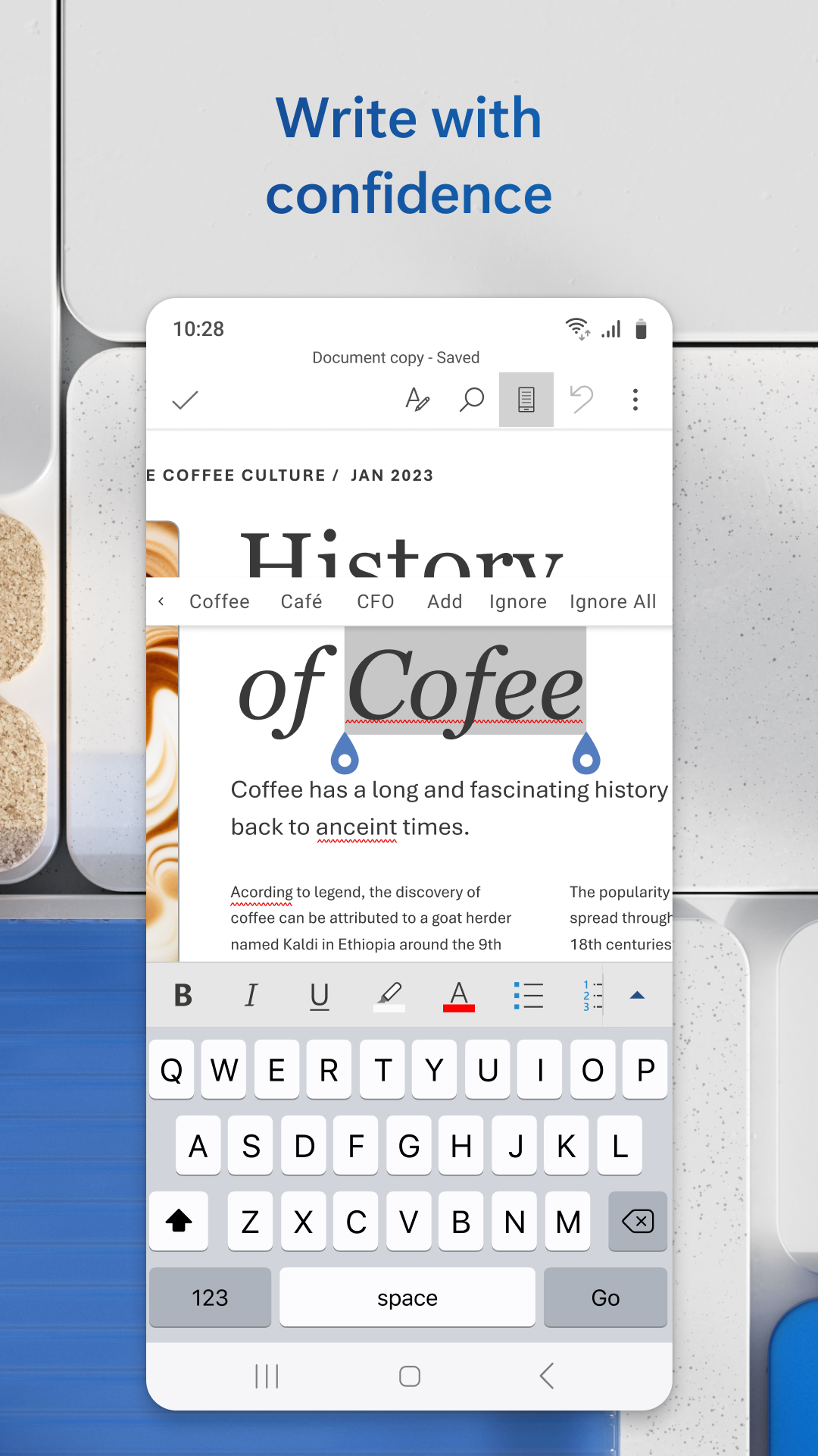 Microsoft Word APK screenshot