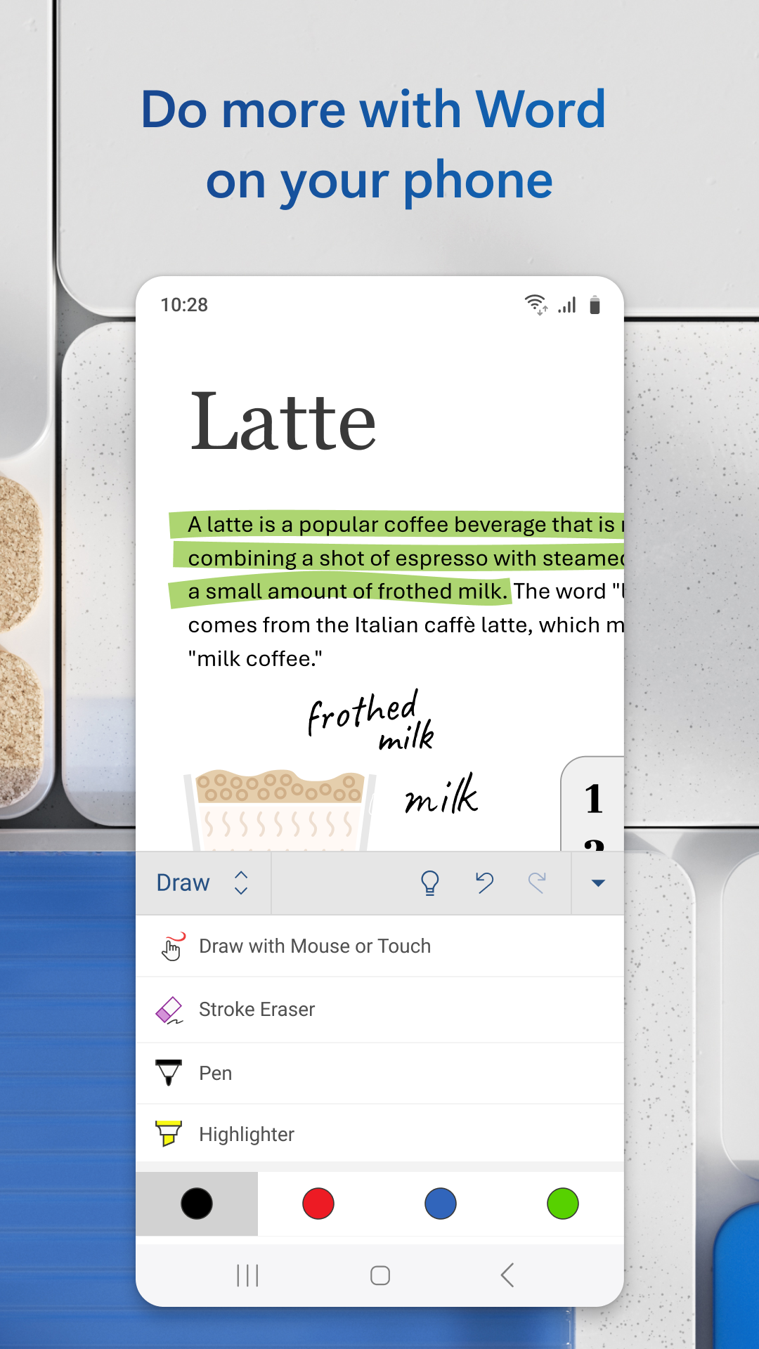 Microsoft Word APK screenshot