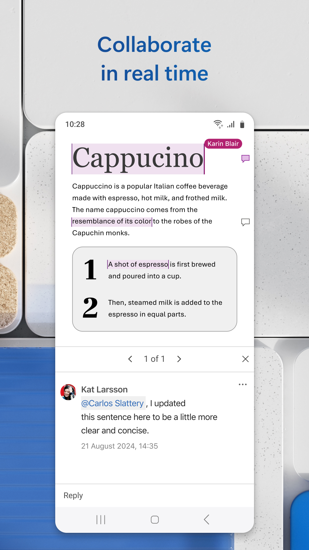 Microsoft Word APK screenshot