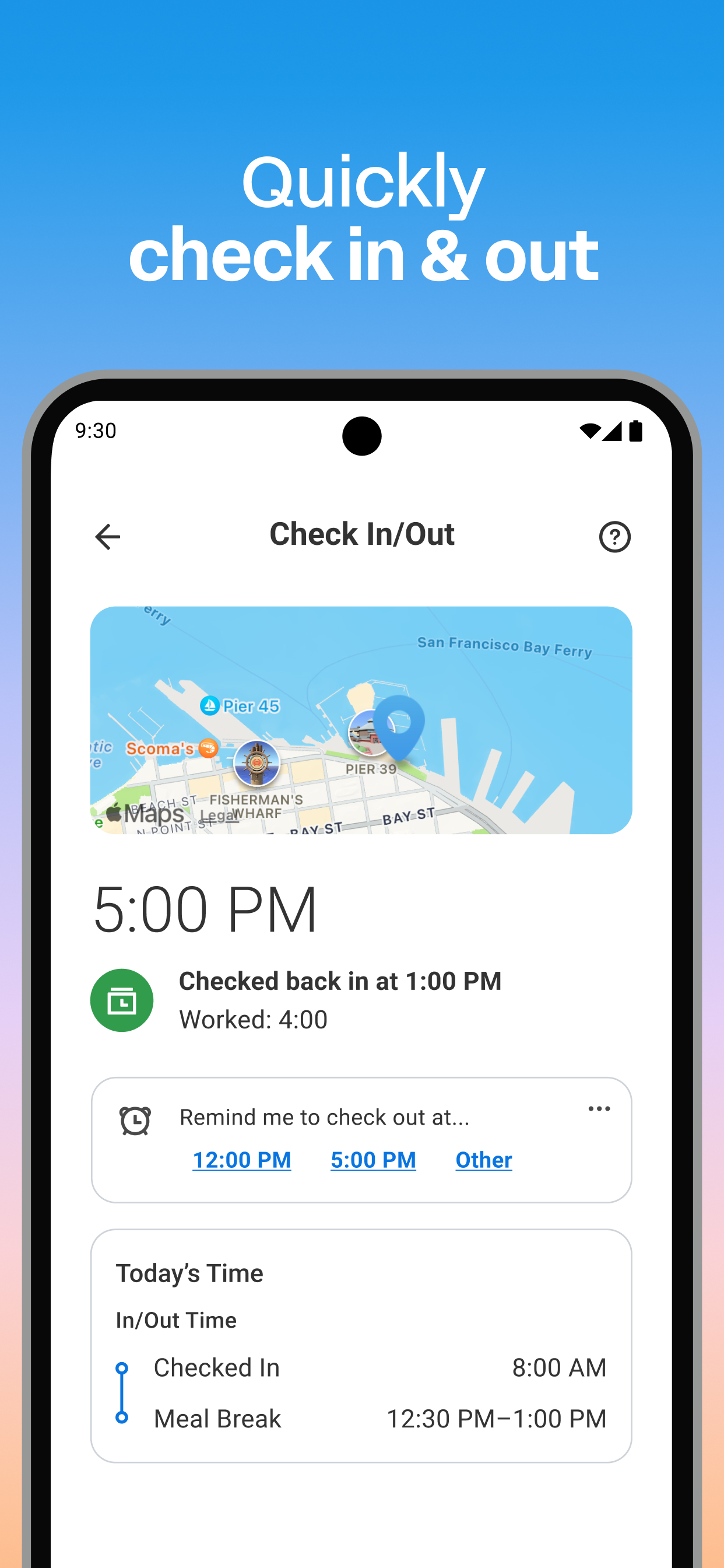 Workday APK screenshot