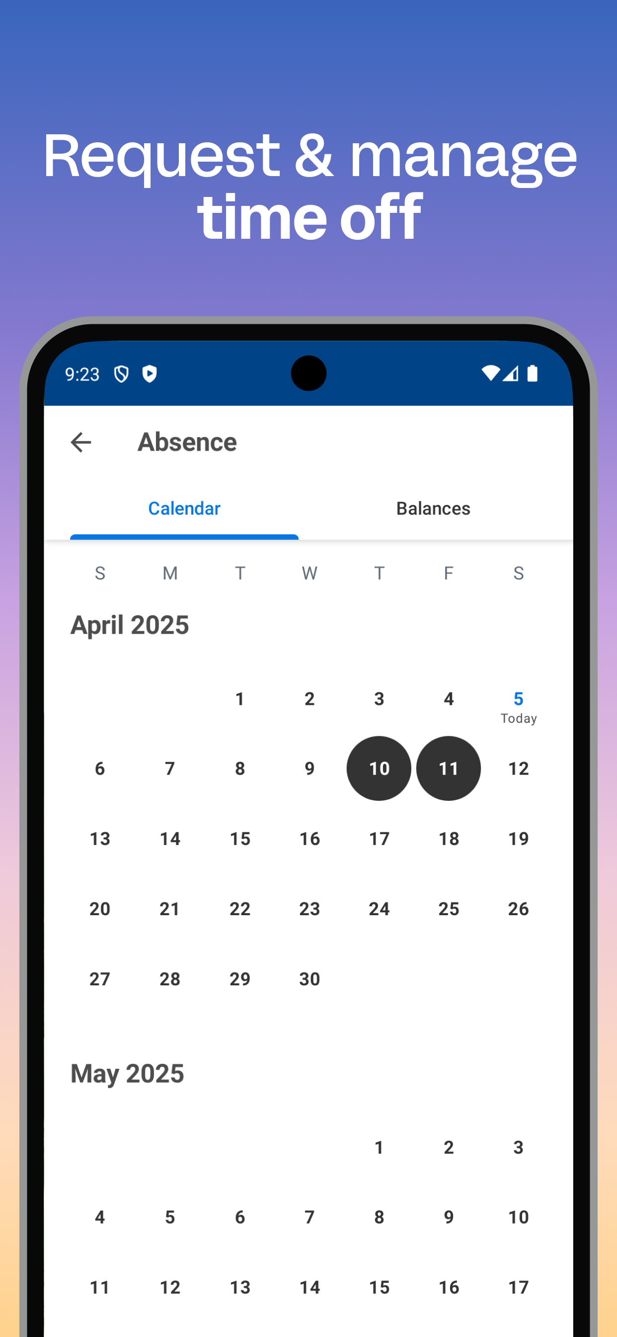 Workday APK screenshot
