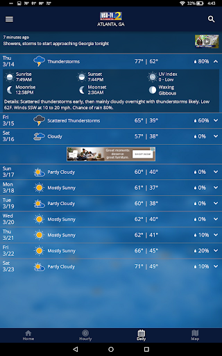 WSB-TV Weather APK screenshot