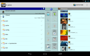 X-plore screenshot