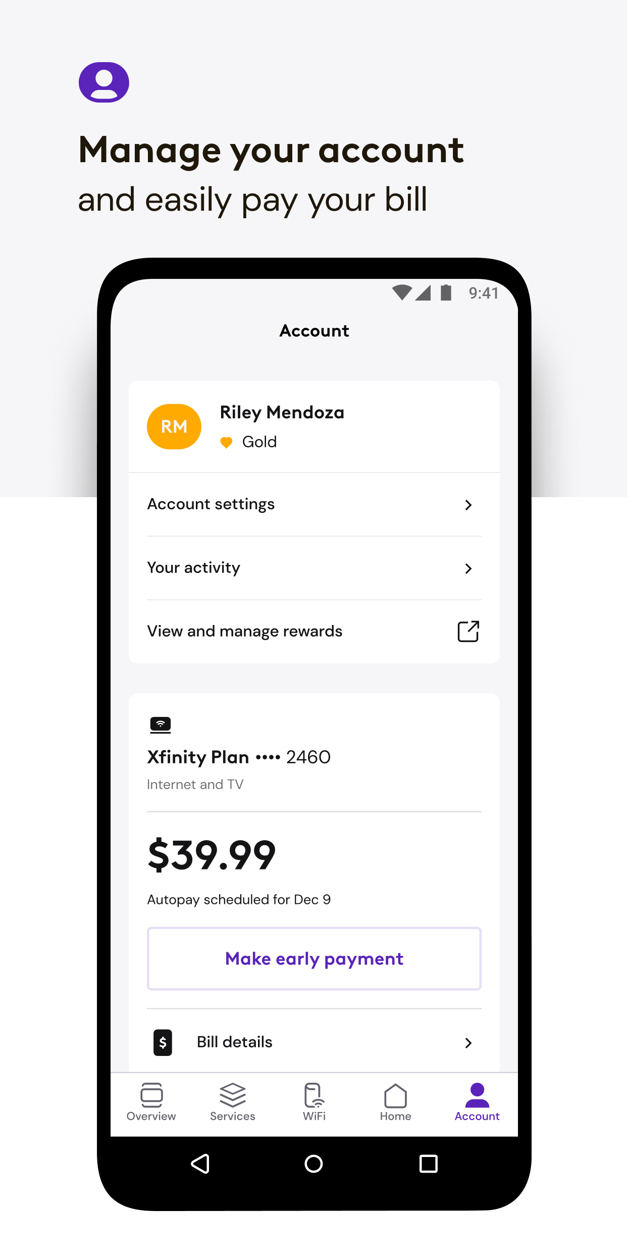 Xfinity APK screenshot
