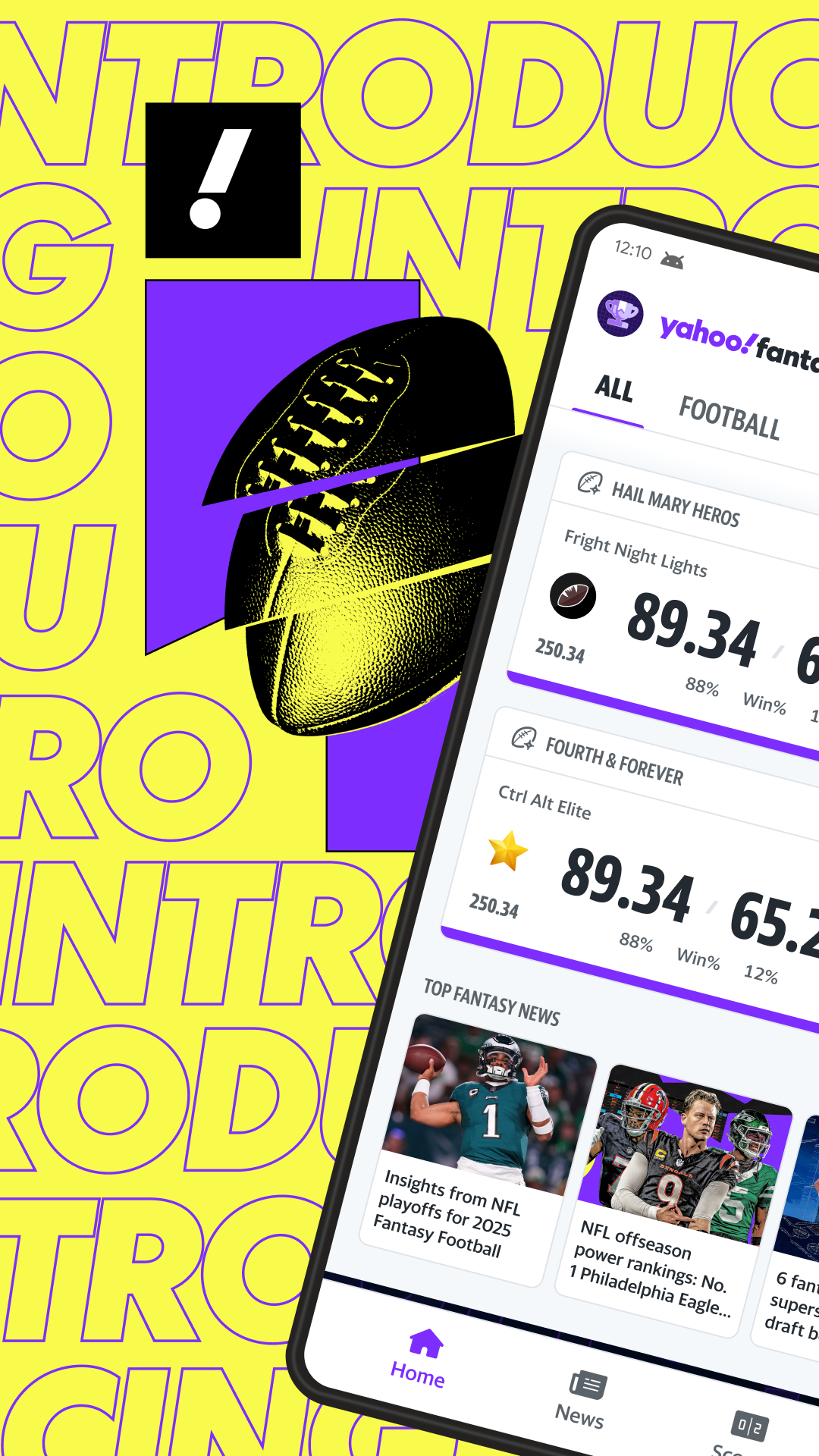 Yahoo Fantasy APK screenshot
