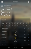 Yahoo Weather APK screenshot