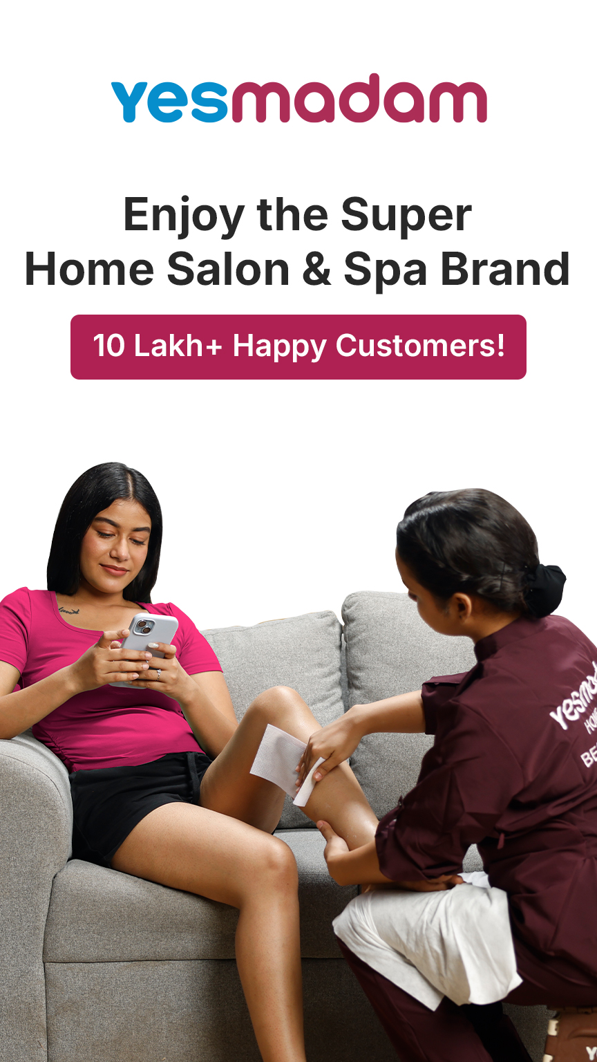 Yes Madam - Salon at Home APK screenshot
