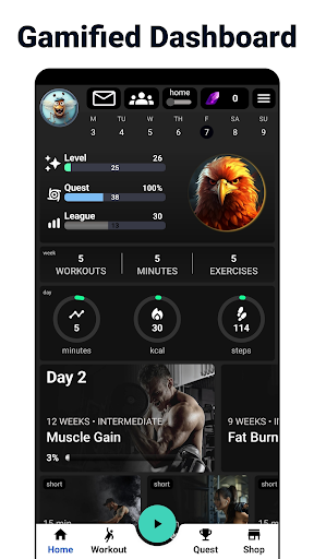 YouGym - Home & Gym Workouts APK screenshot