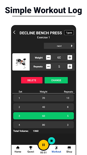 YouGym - Home & Gym Workouts APK screenshot