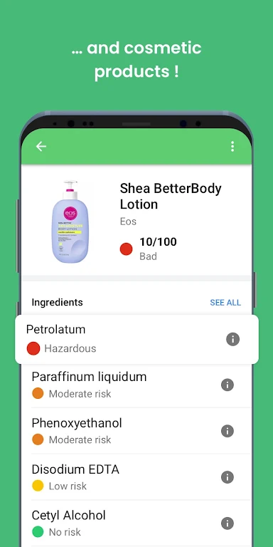 Yuka APK screenshot