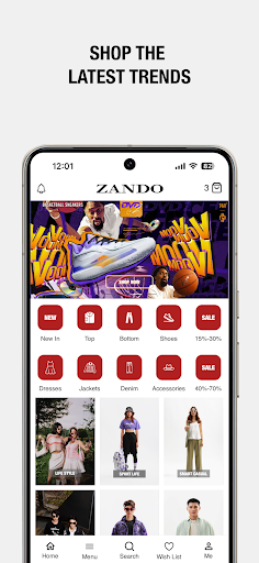 ZANDO APK screenshot
