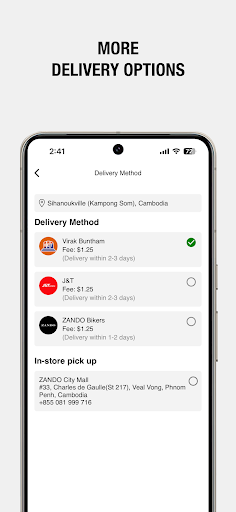 ZANDO APK screenshot