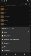 ZArchiver APK screenshot