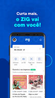 Zig: Ingressos e consumo fácil APK screenshot